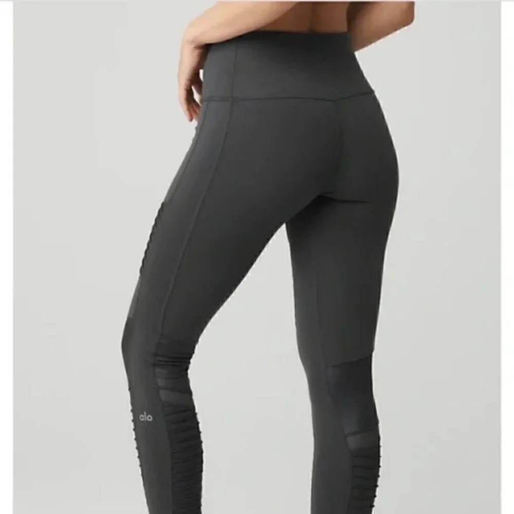 ALO Yoga High Waist Moto Leggings Size XS